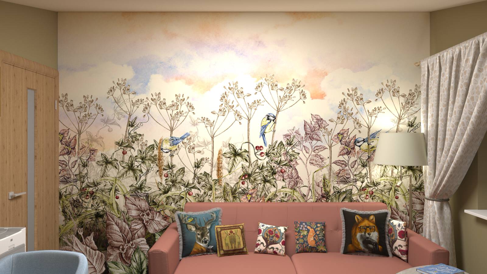 Кабинет загородного дома