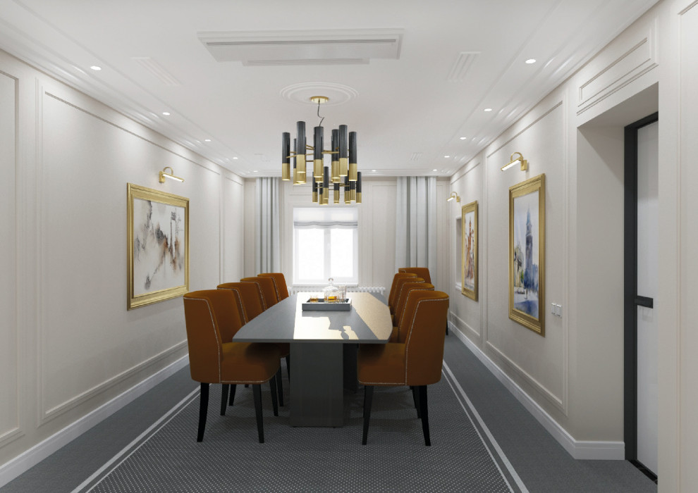 Проект офиса банка «ВТБ» для премиального сегмента обслуживания.