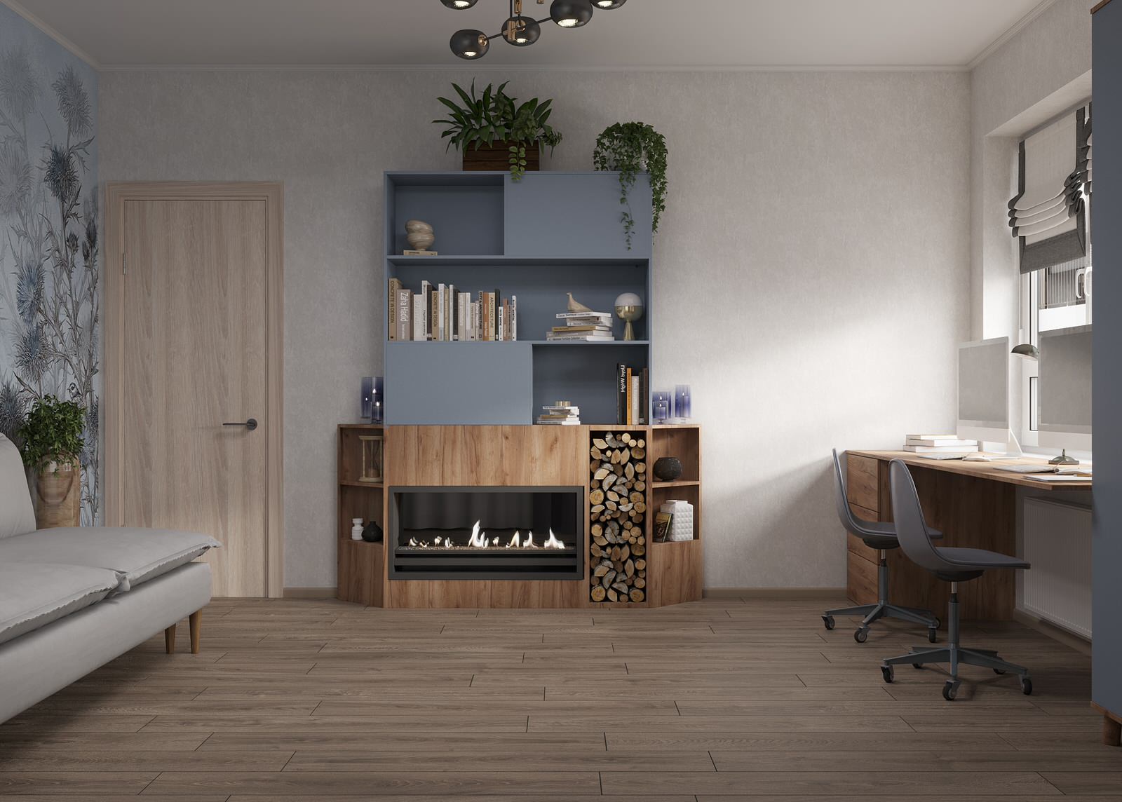 Двухкомнатная квартира в ЖК Континенты