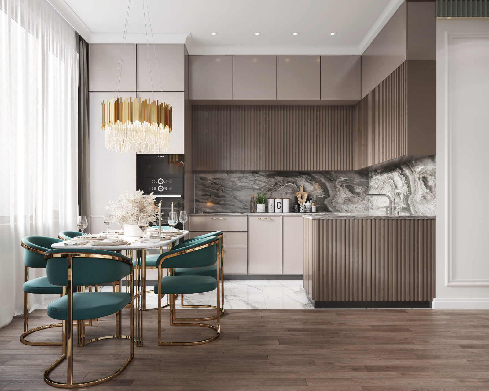 Обложка проекта: Трехкомнатная квартира в г. Москва