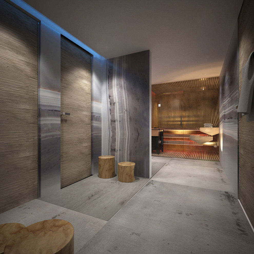 Интерьер загородного дома для большой семьи