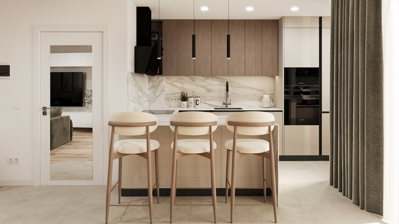 Salon-comedor en Playa San Juan