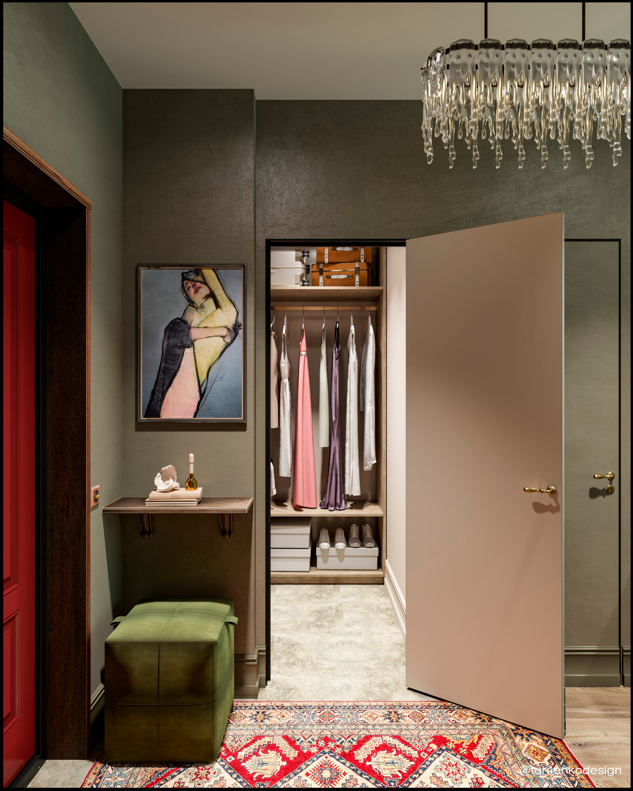 Дизайн 4хкомнатной квартиры в ЖК "Вестердам"