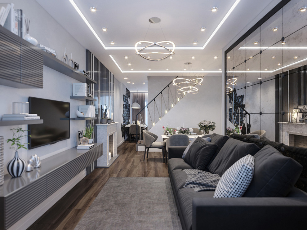 Дизайн интерьера таунхауса (дер.Глазково)