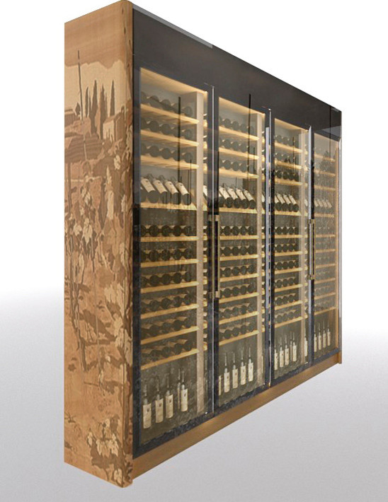 наши разработки ,винные холодильники