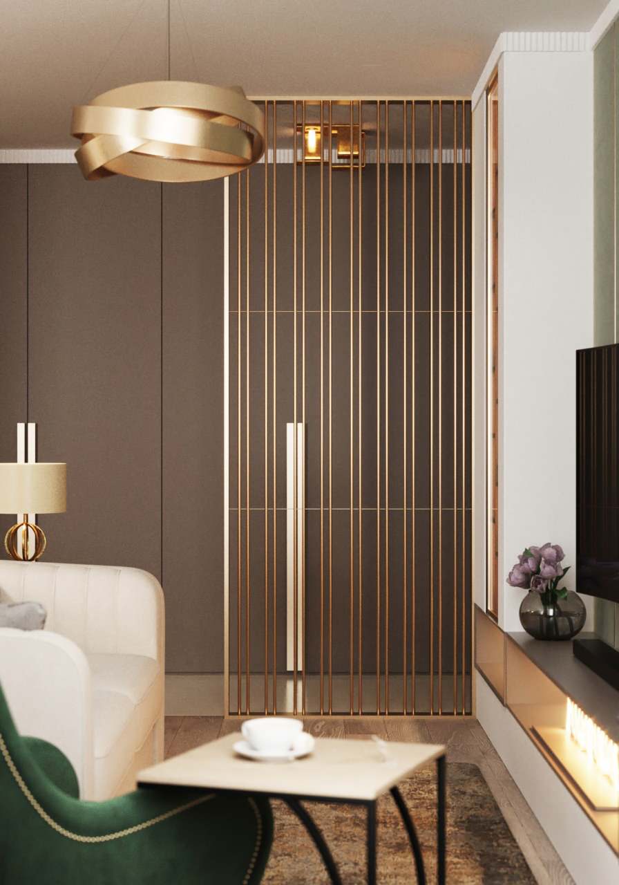 Квартира в стиле неоклассики в ЖК Небо