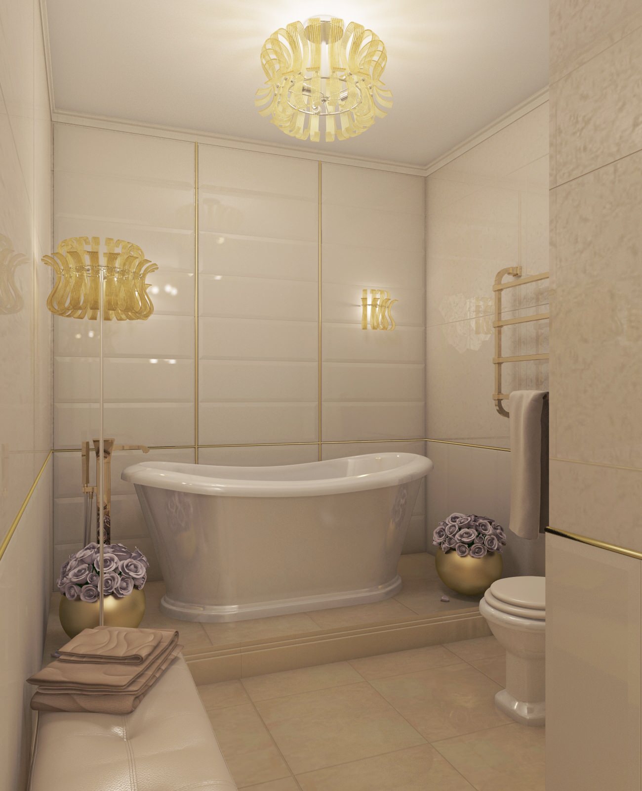 двухуровневая квартира "С видом на город"