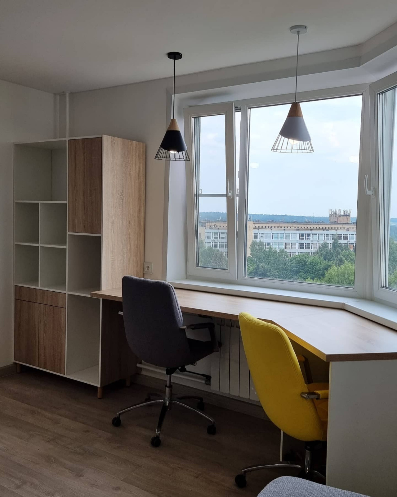 Рабочее место в скандинавском стиле г. Зеленоград