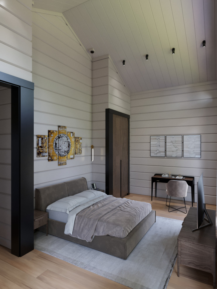 Уютная баня в современном исполнении