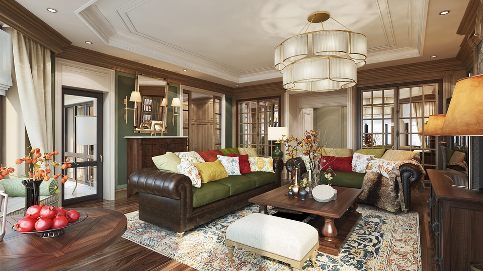 Обложка проекта: Квартира в Кисловодске (гостиная)