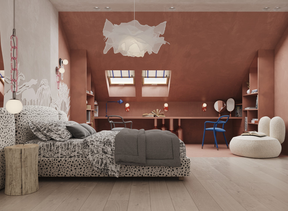 Проект двухуровневой квартиры 180 кв.м с двумя детскими