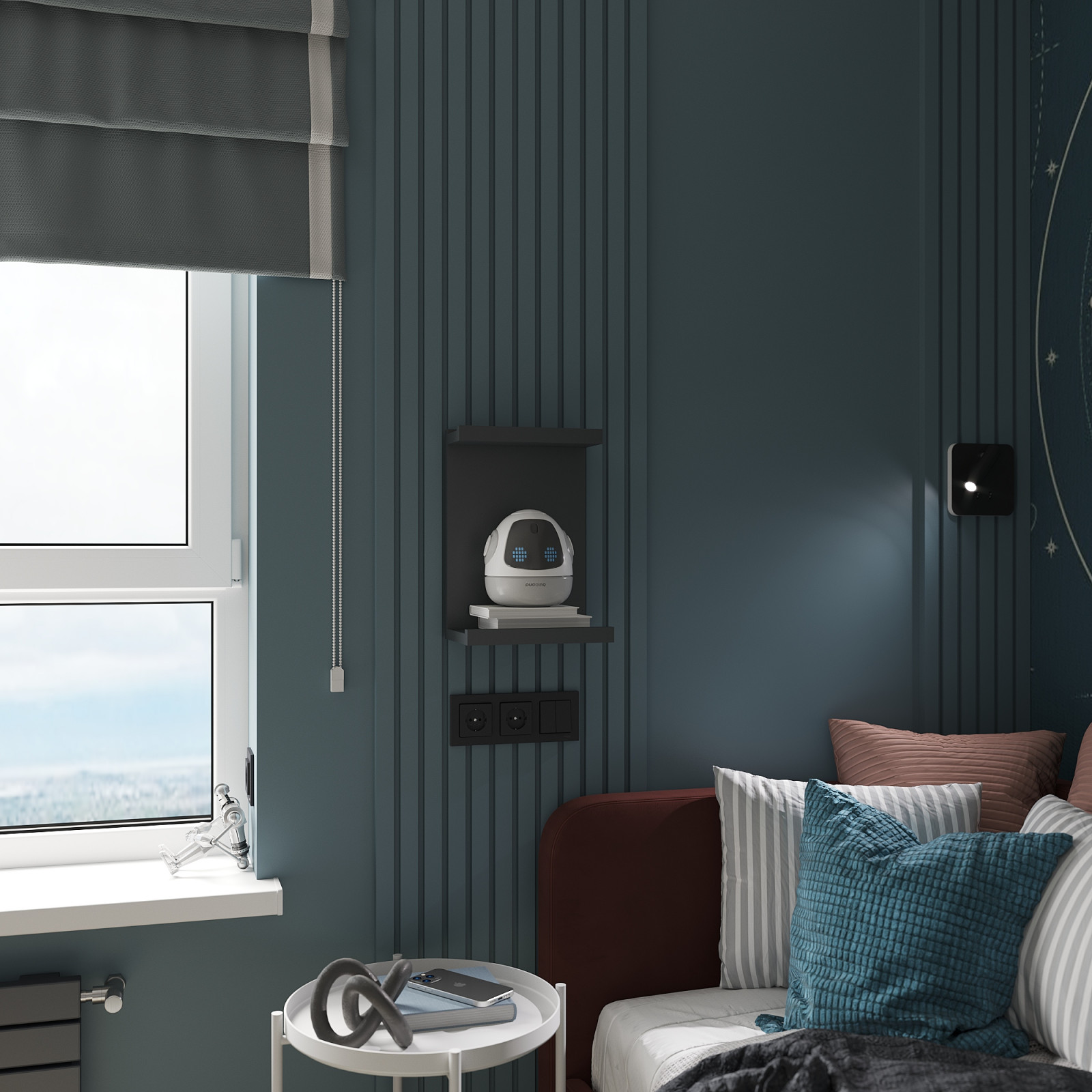 На крыльях к звездам_детская комната