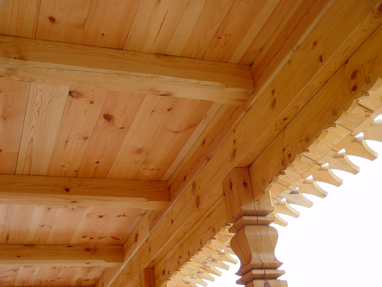 Деревянный домик