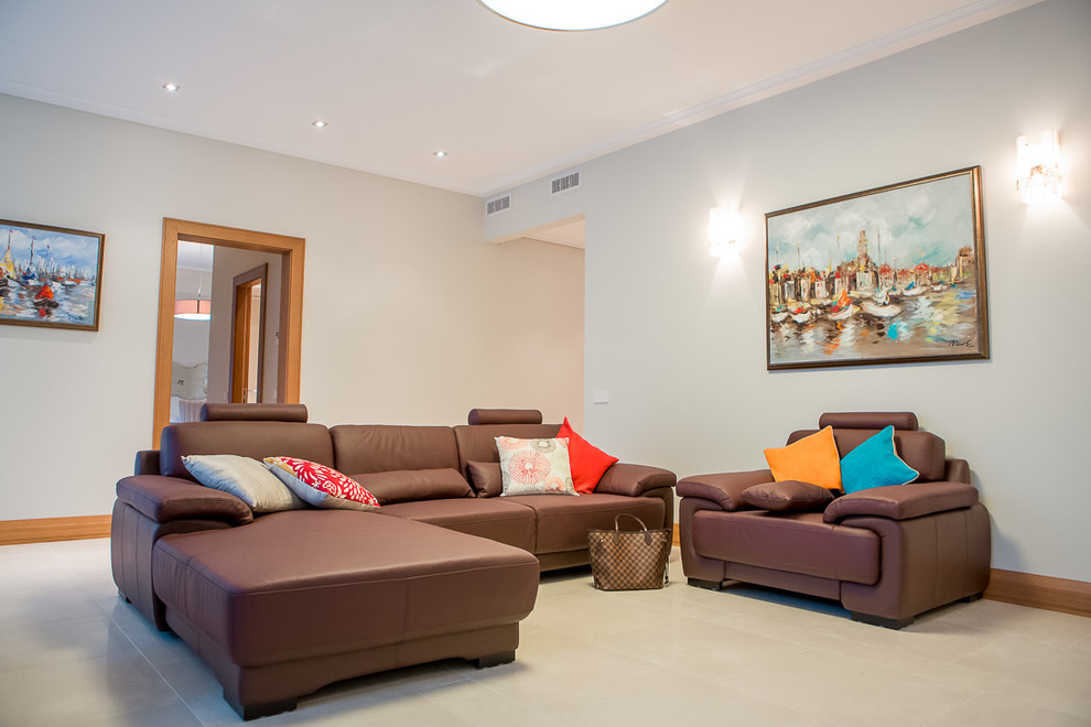 Интерьер квартиры в Юрмале (Дизайнер Наталия Прохорова-Азбукина)