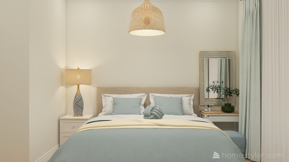 спальня в средиземноморском стиле