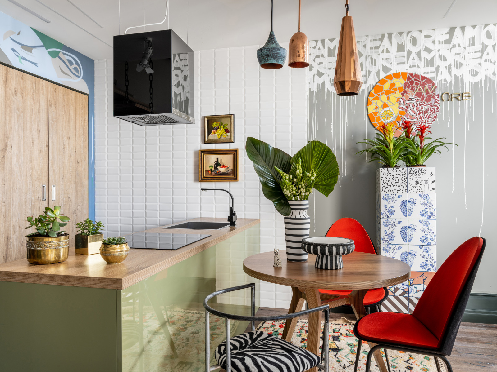 Кухня. Квартира архитектора Дарьи Васильковой