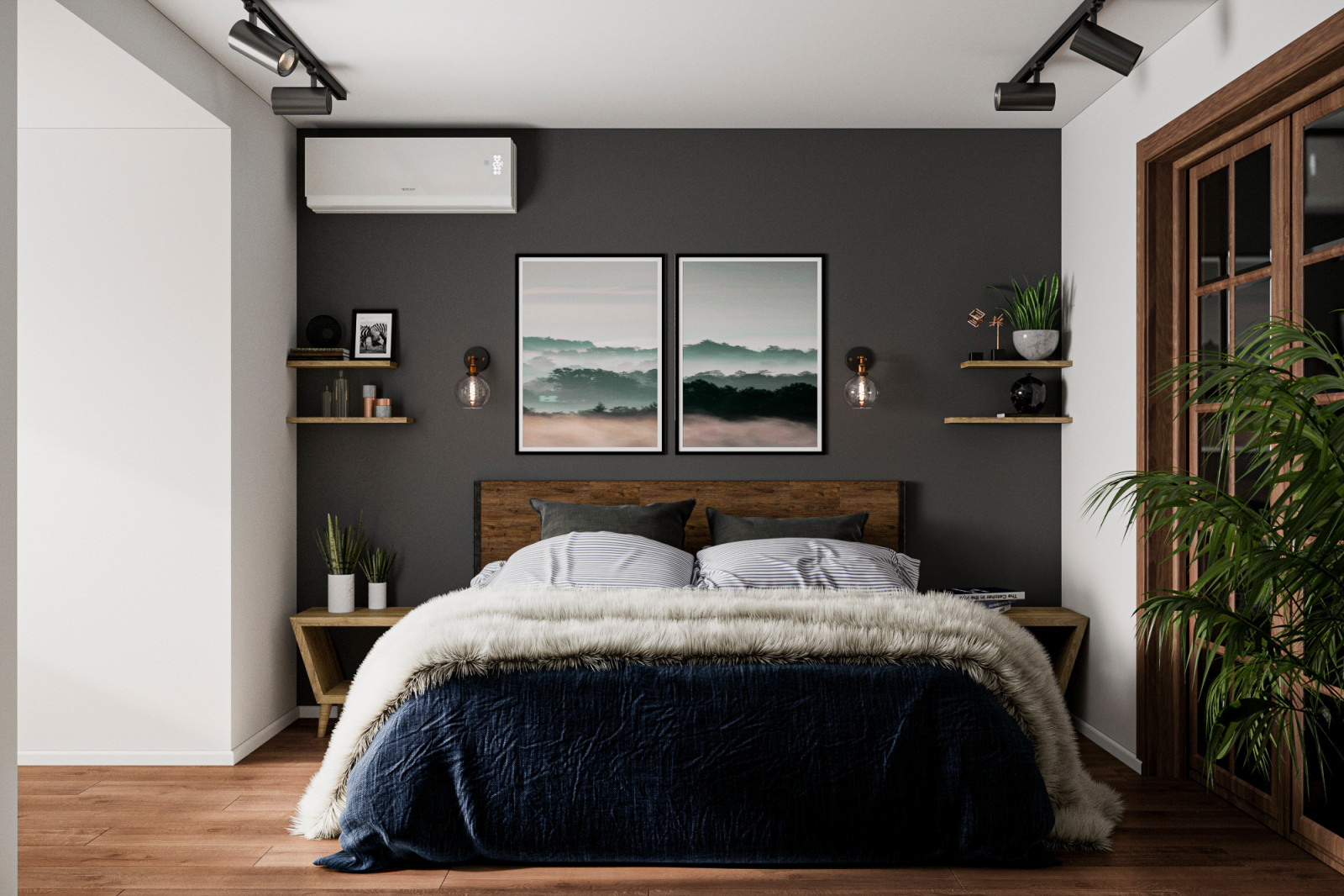 Скандинавский стиль для двухкомнатной квартиры, Народный бульвар