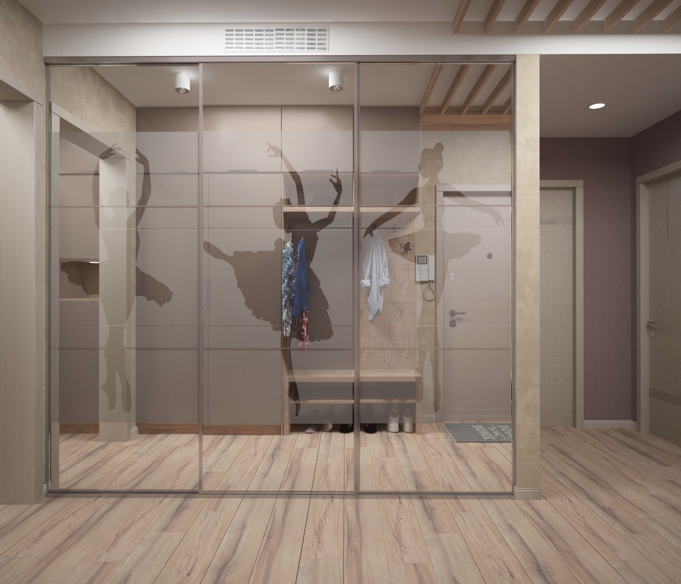 Квартира для Балерины в пудровых тонах.