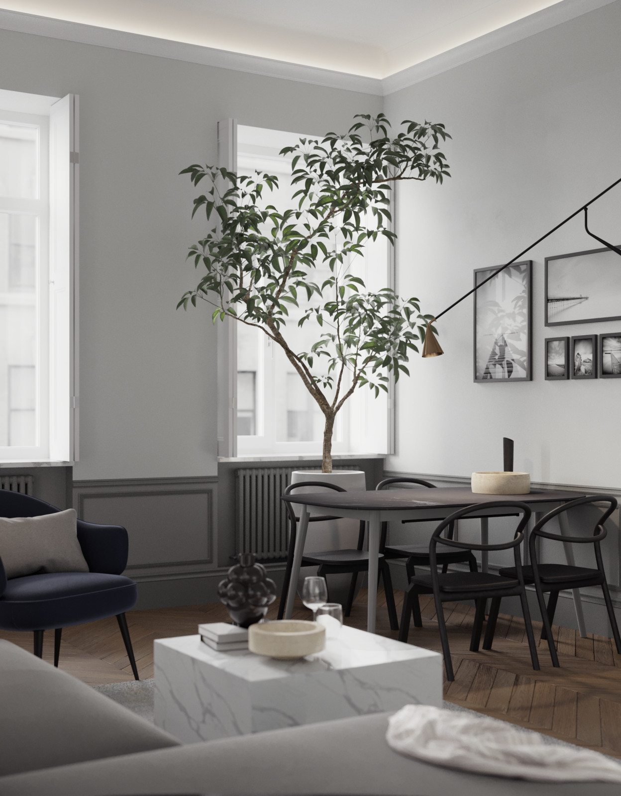 Яузский бульвар гостиная