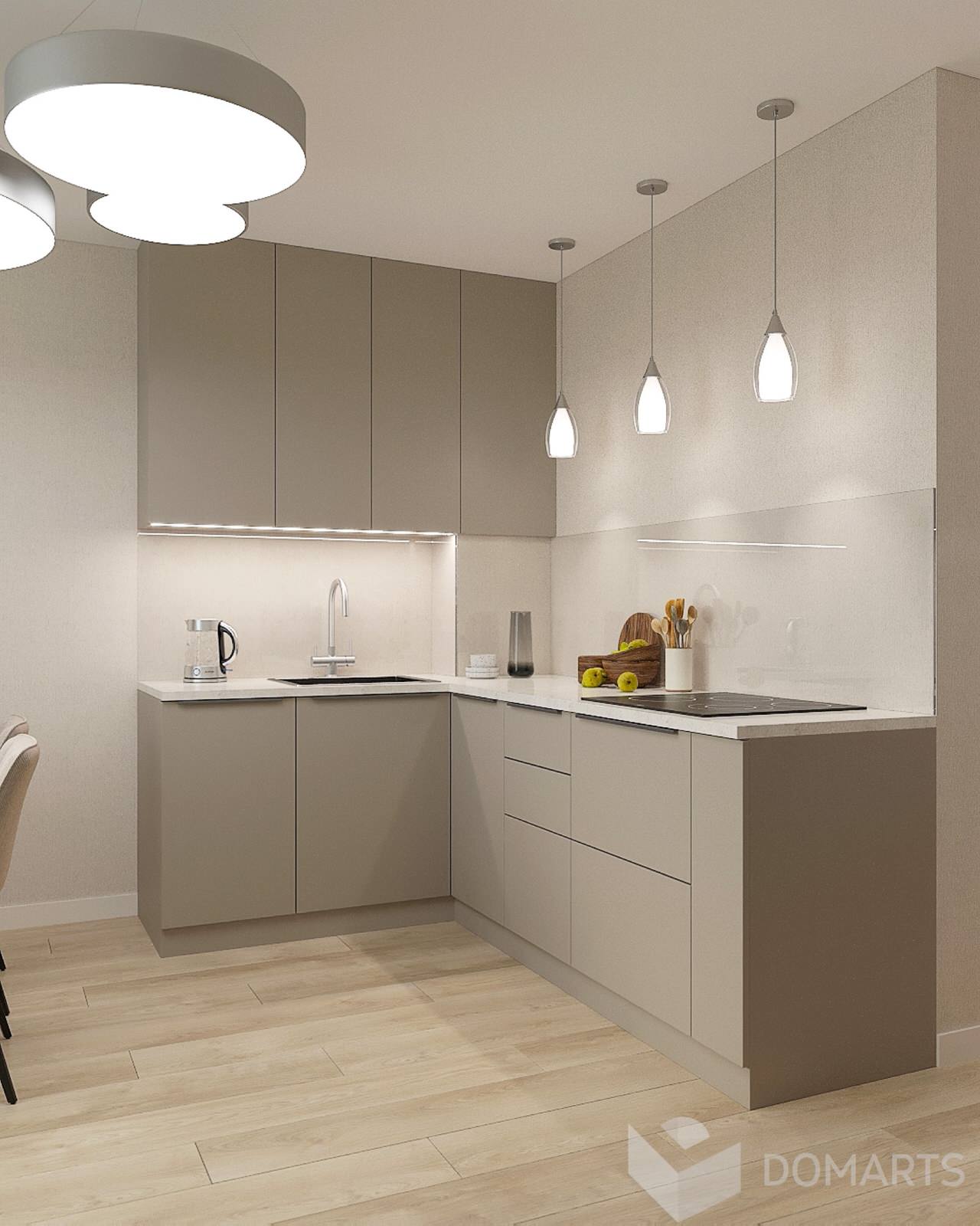 Кухня-гостиная 15,9 м2