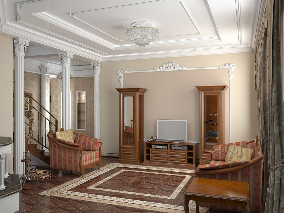 Проект интерьера в стиле Классика