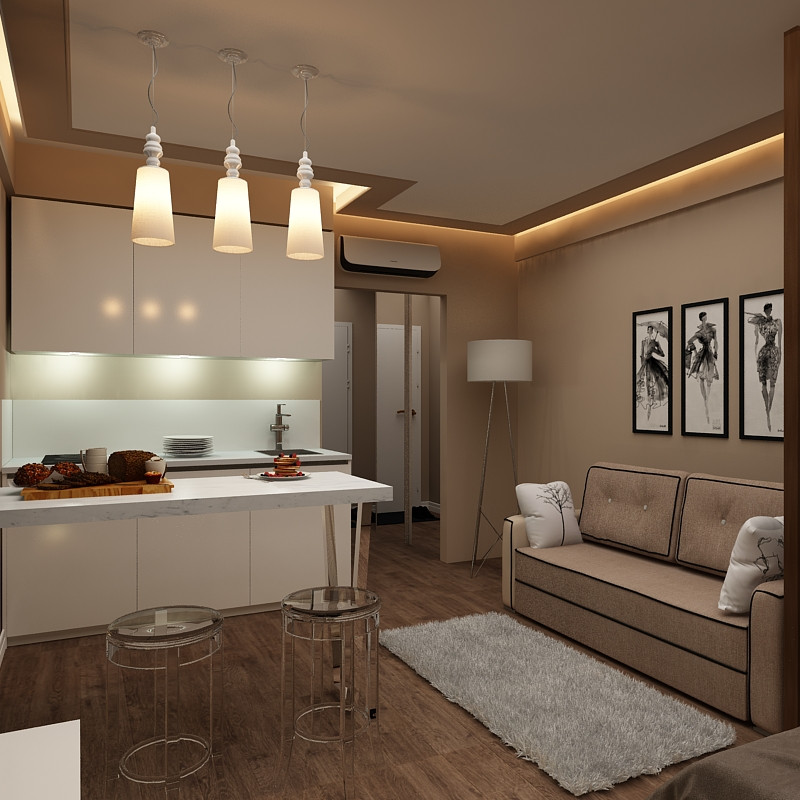 кухня - гостиная