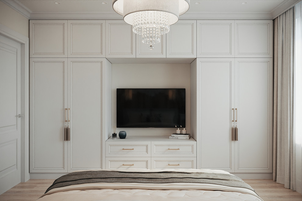 Спальня в современной классике