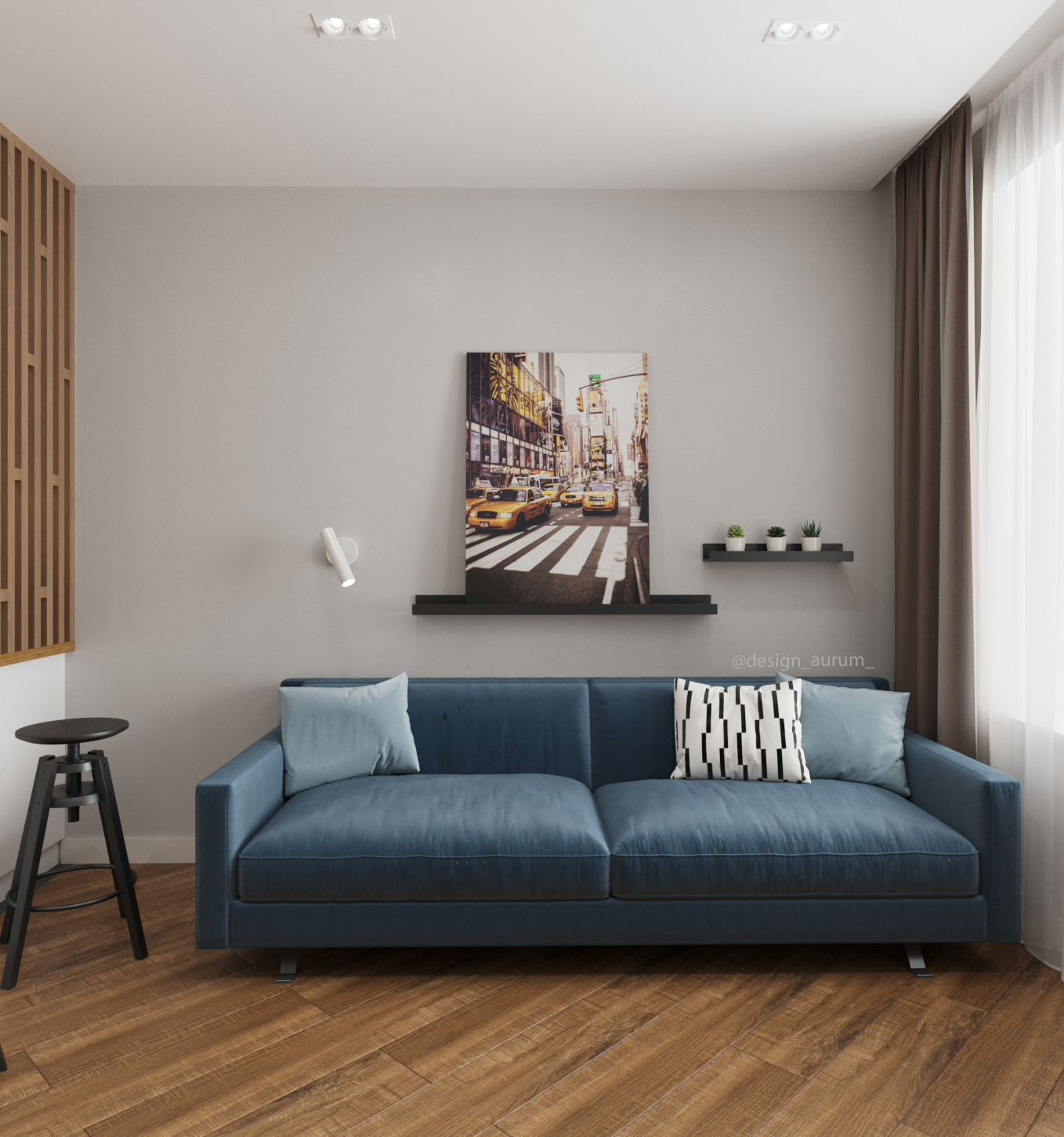 Кухня-гостиная в г. Химки