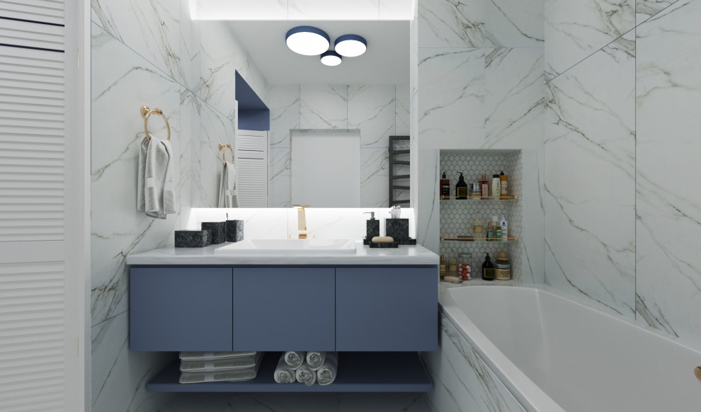 Квартира с яркими акцентами