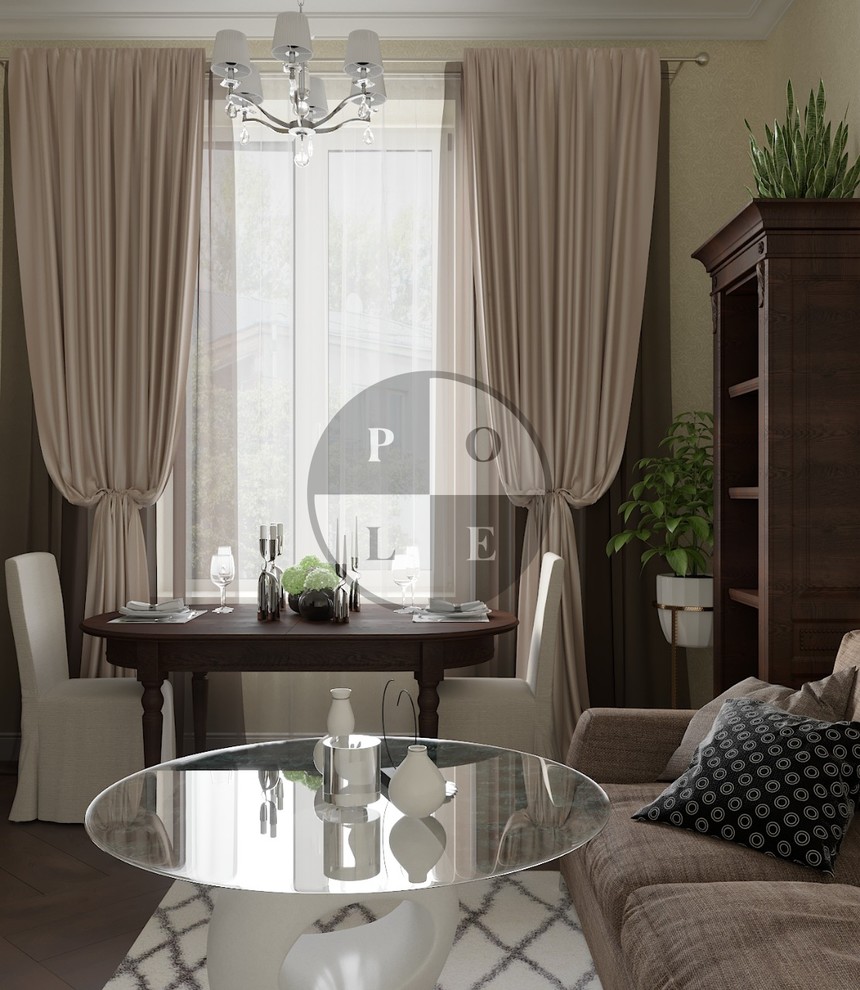 Обложка проекта: Двухкомнатная квартира 1953 года постройки в Санкт-Петербурге