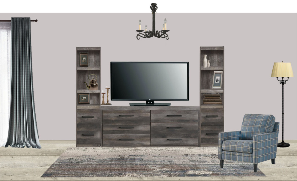 2 d коллажи квартиры в деревенском стиле