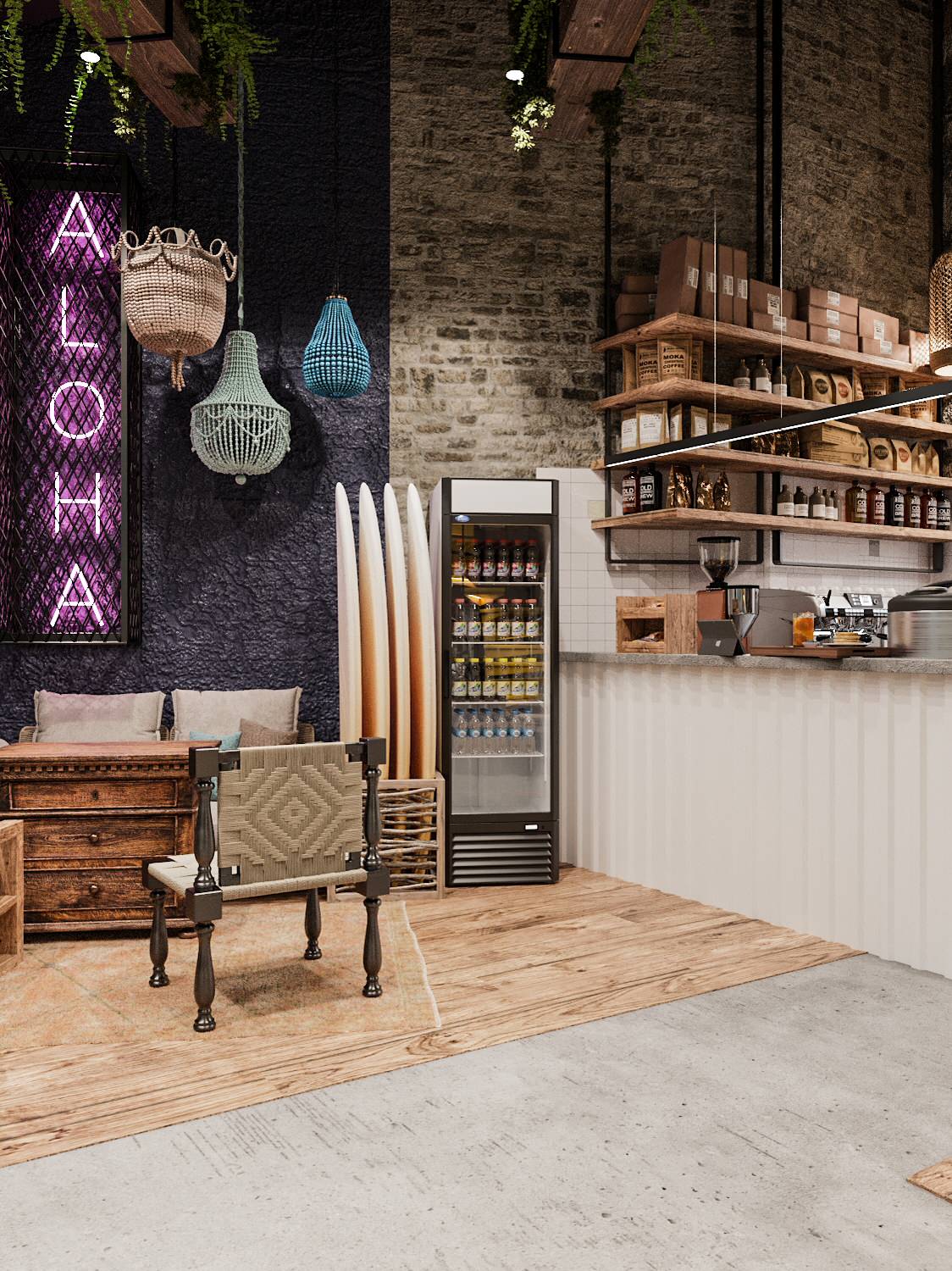 Обложка проекта: Дизайн кафе Spot4 (Башня Федерации)