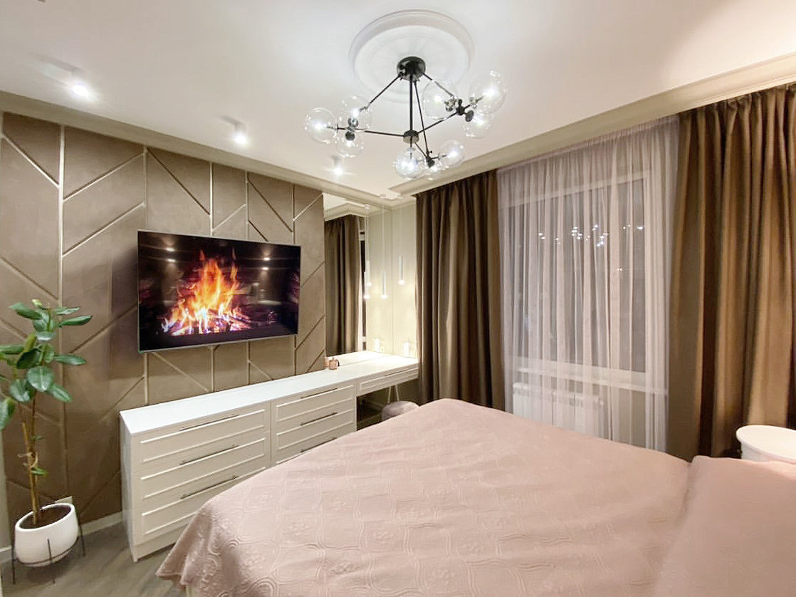 Изумрудная шкатулка (ФОТО) 3-комнатная квартира в ЖК "UP квартал Сколковский"