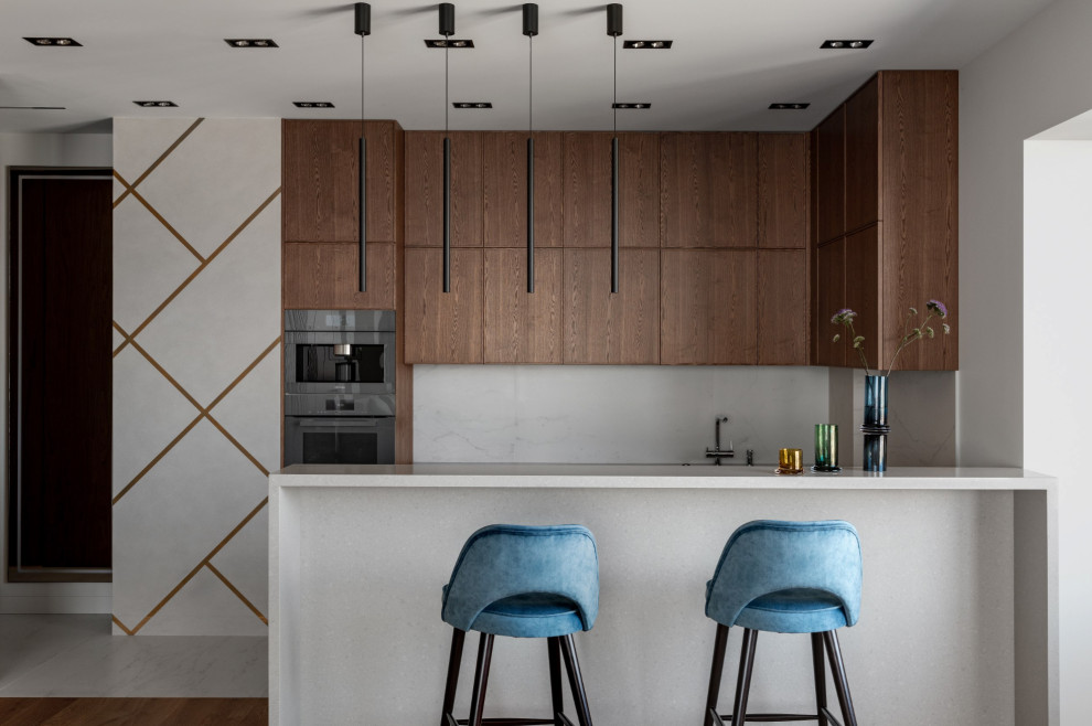 Реализованный дизайн-проект квартиры в ЖК "Высота"