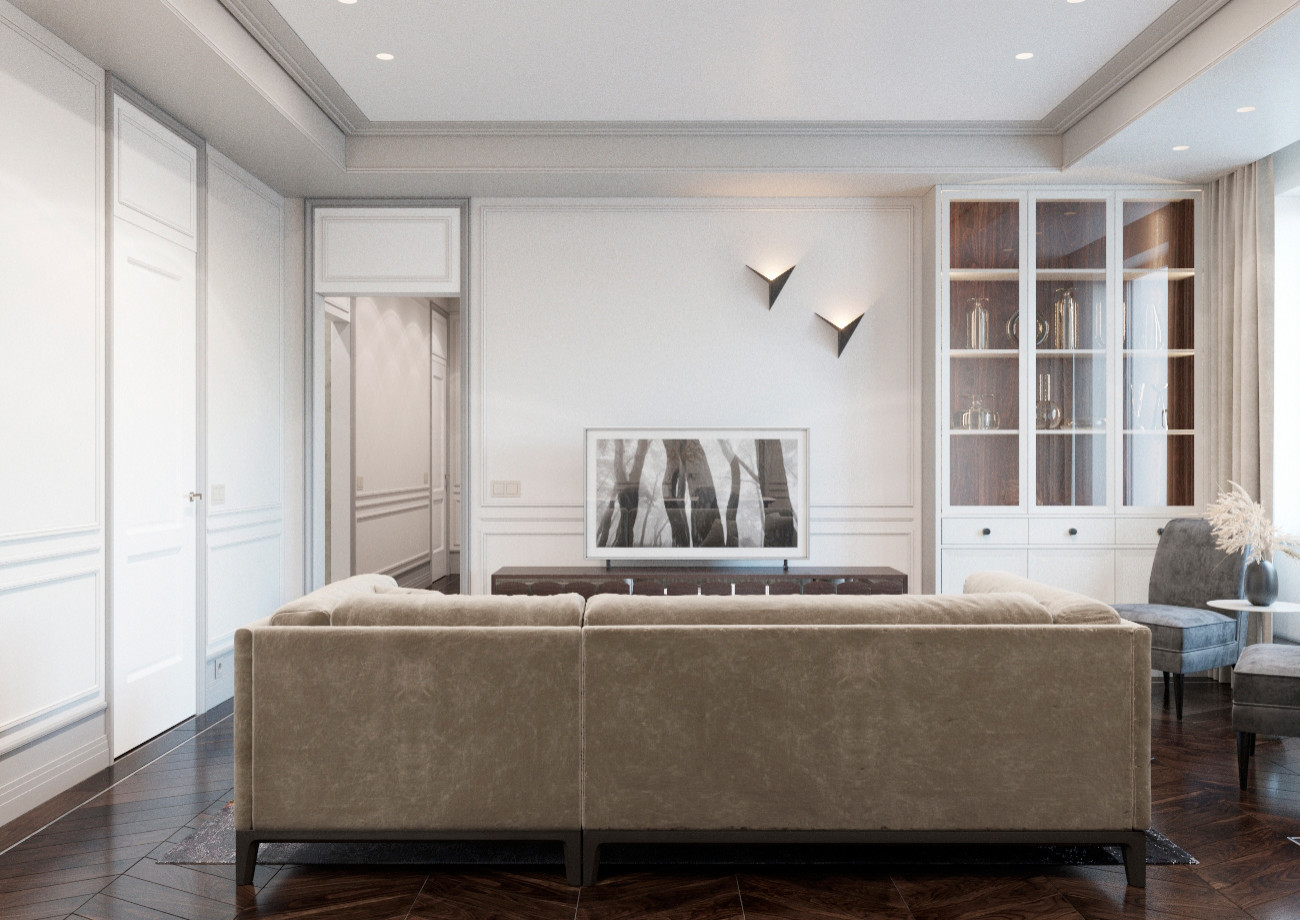 Свежая классика в светлых тонах