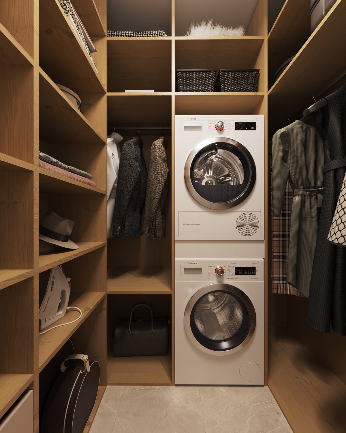 Обложка проекта: Контрастная квартира в ЖК Столичный