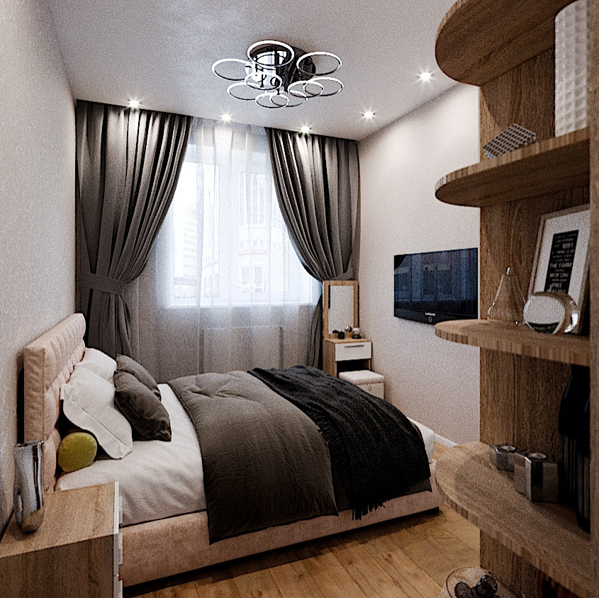 Интерьер 3-комнатеой квартиры