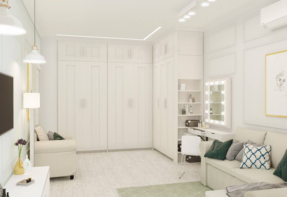 Проект квартиры для молодой девушки в городе Ставрополь.