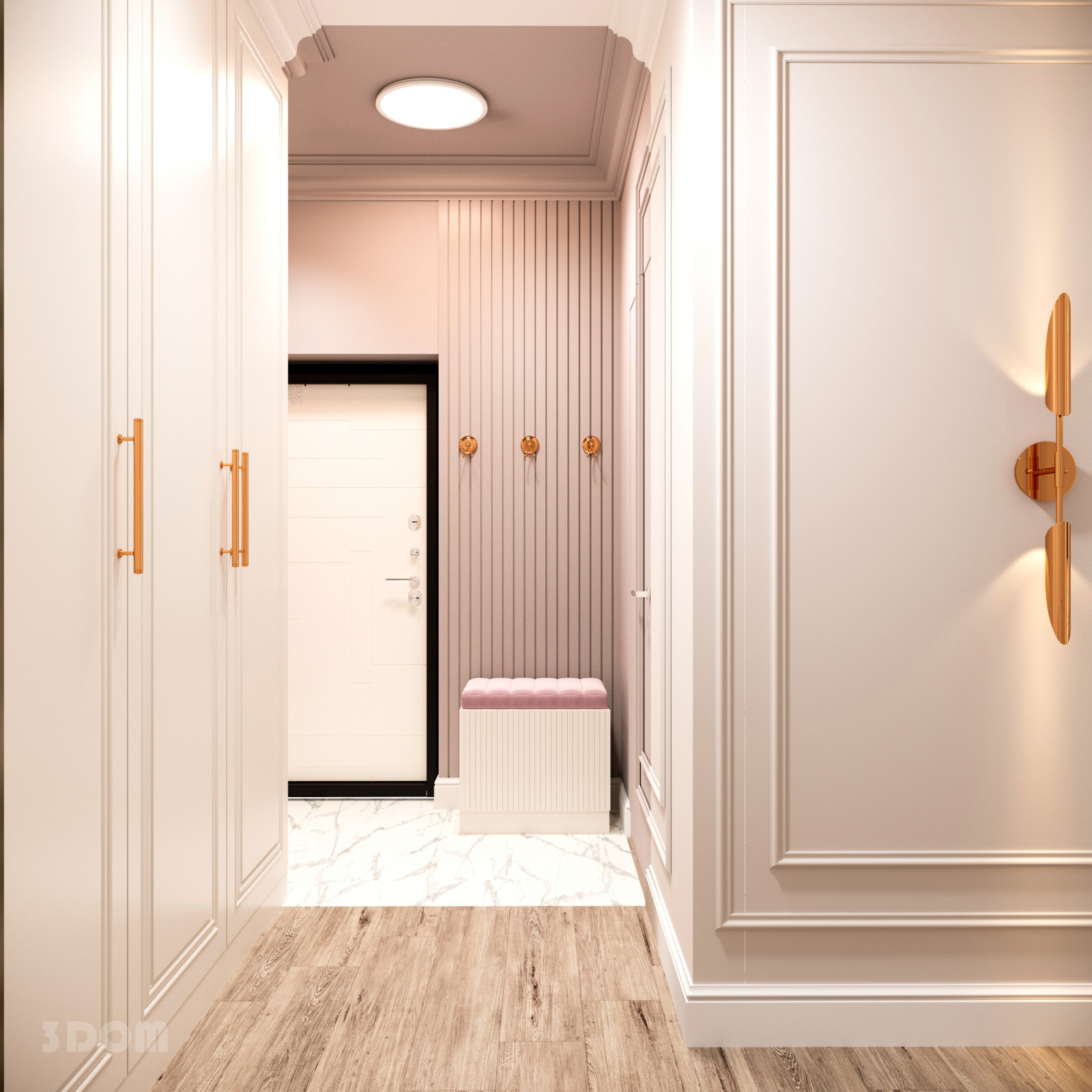 КВАРТИРА ЖК "ГЛАВНЫЙ" 49кв.м | 3DOM