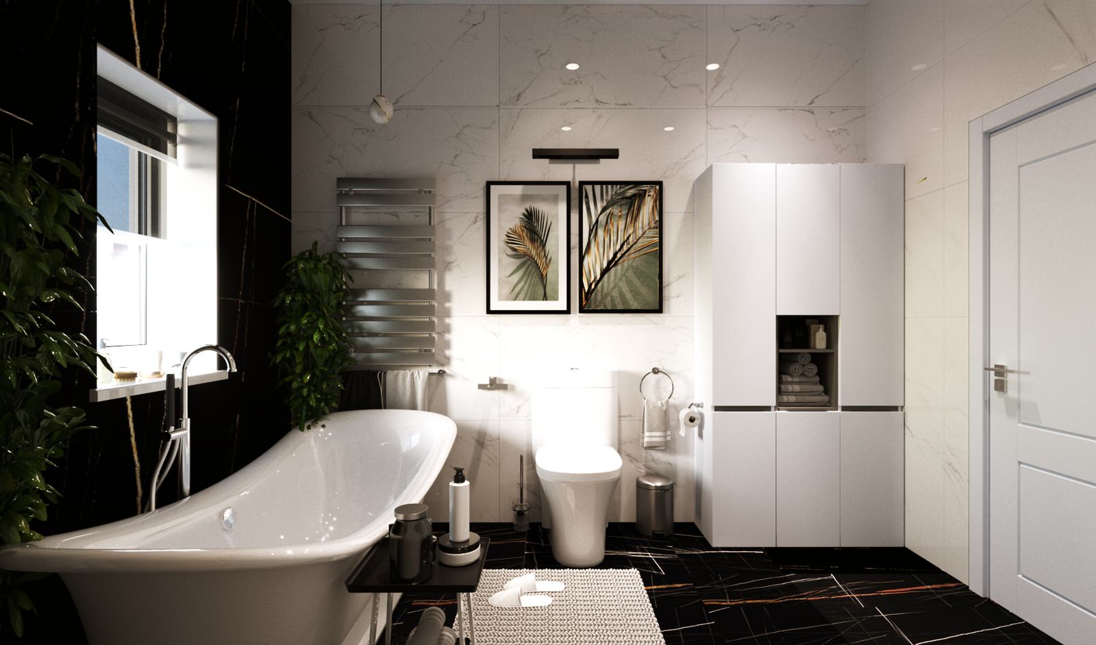 Обложка проекта: Ванная комната в частном доме