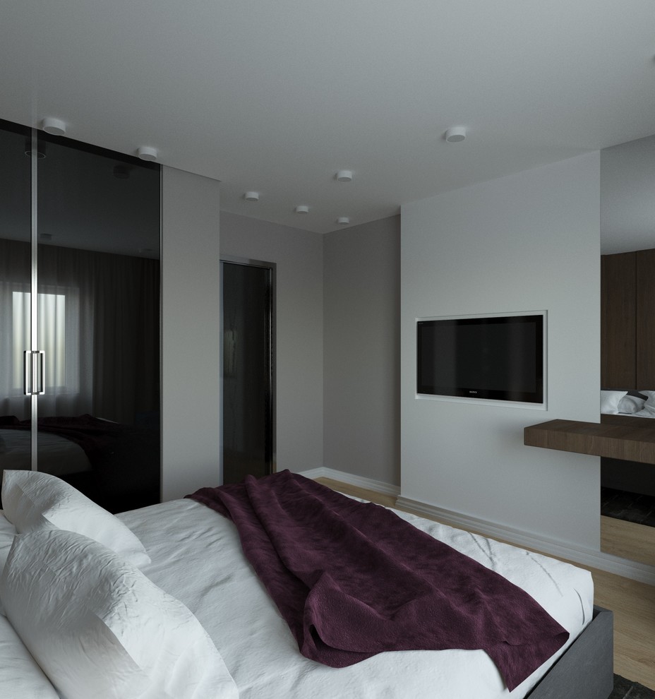 Квартира для молодой пары с бетонными стенами г. Томск