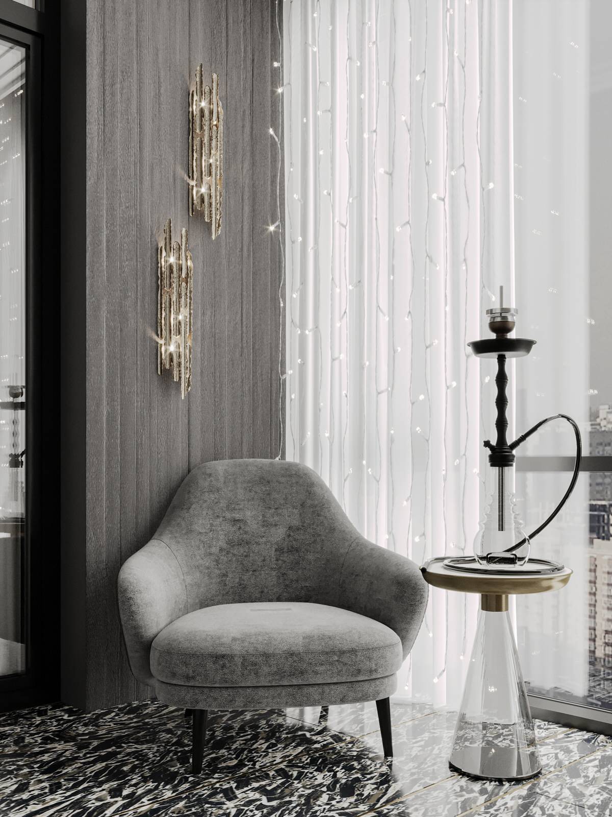 Дизайн-проект квартиры, ЖК Михайловский, Новосибирск