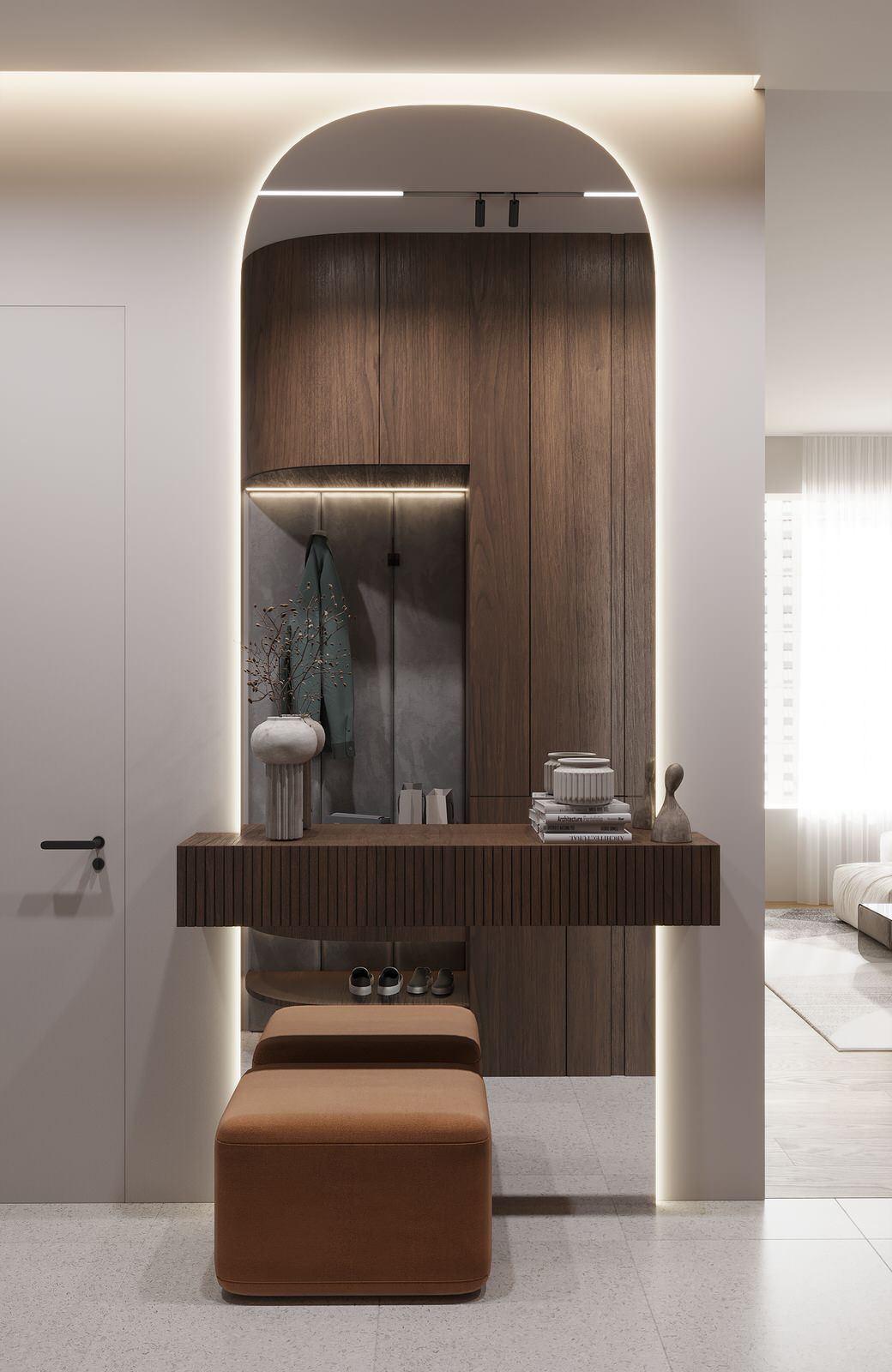 Трендовый интерьер в природных оттенках