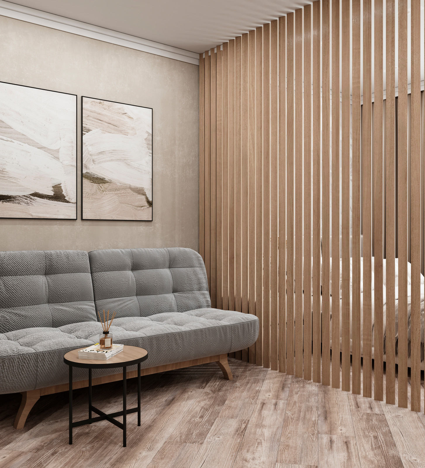 Квартира минимализм для небольшой семьи