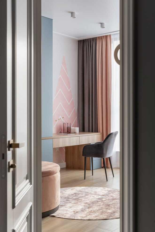 Реализованный дизайн-проект таунхауса в ЖК "На уровне="