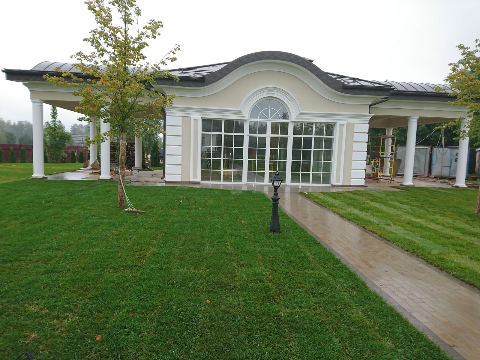 Обложка проекта: Строительство беседки