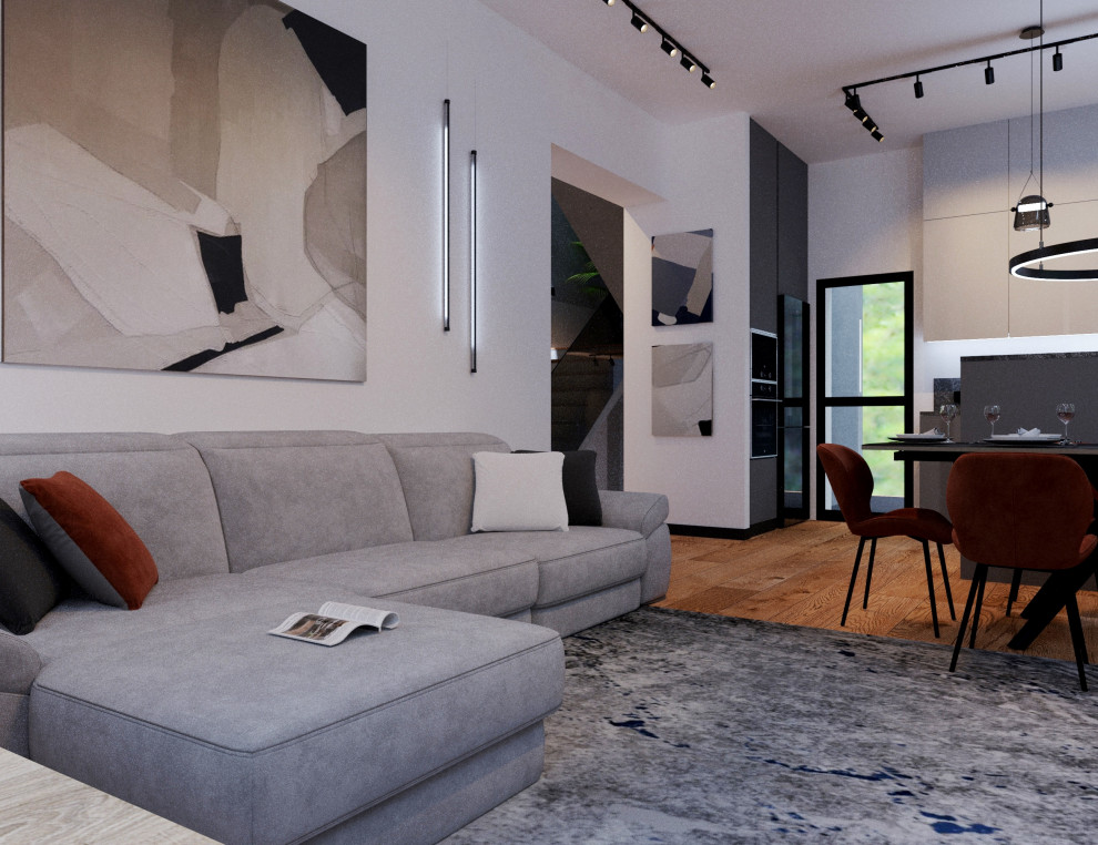 Интерьер загородного дома на Лесной, г.Красноярск.