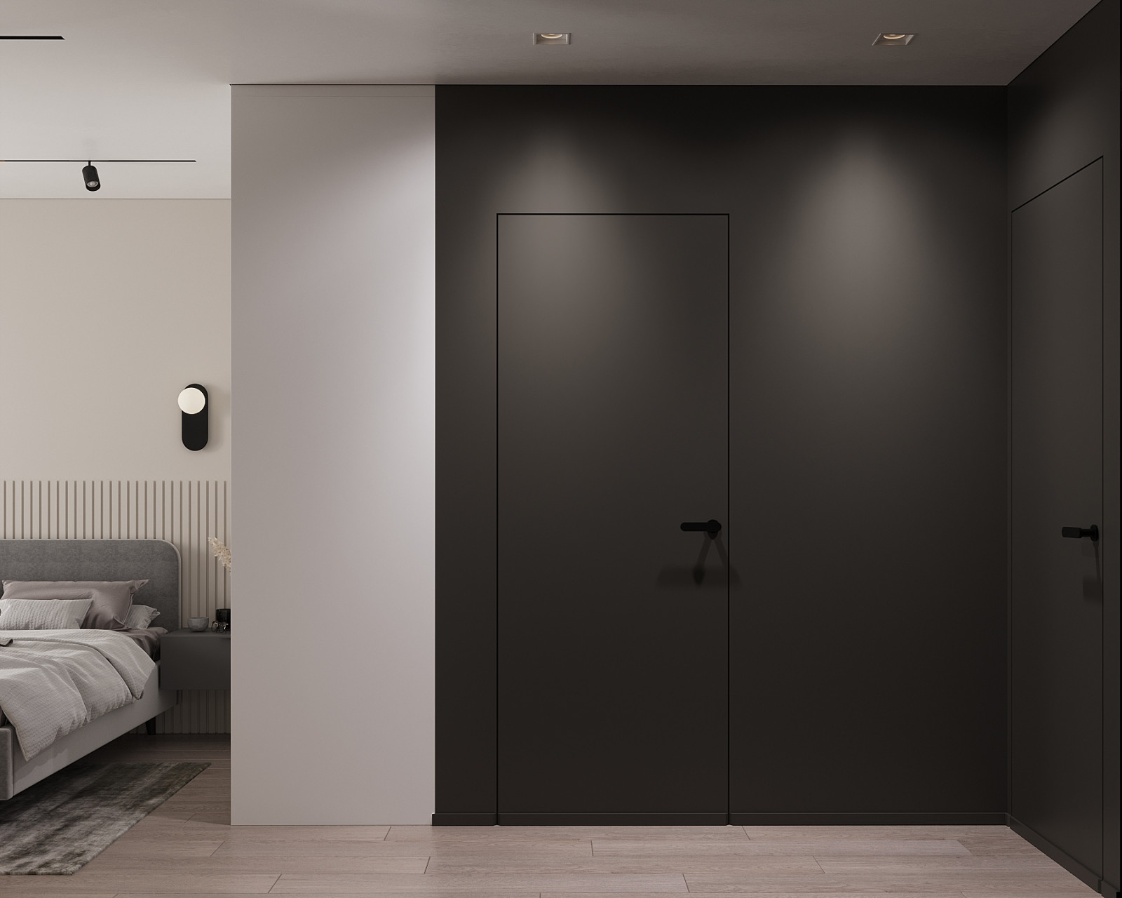 ЖК ZnakСовременный интерьер в ЖК «Znak», Ижевск, 73 кв. м2