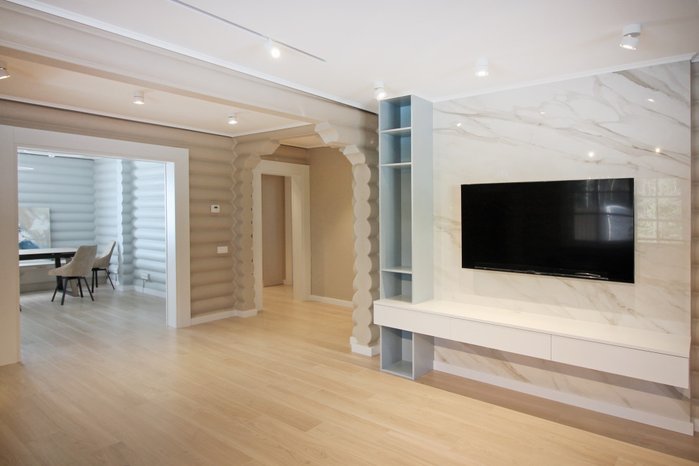 Срубовой коттедж в Рощино