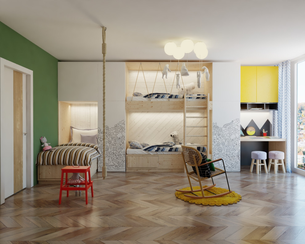 Цветная Скандинавия для большой семьи